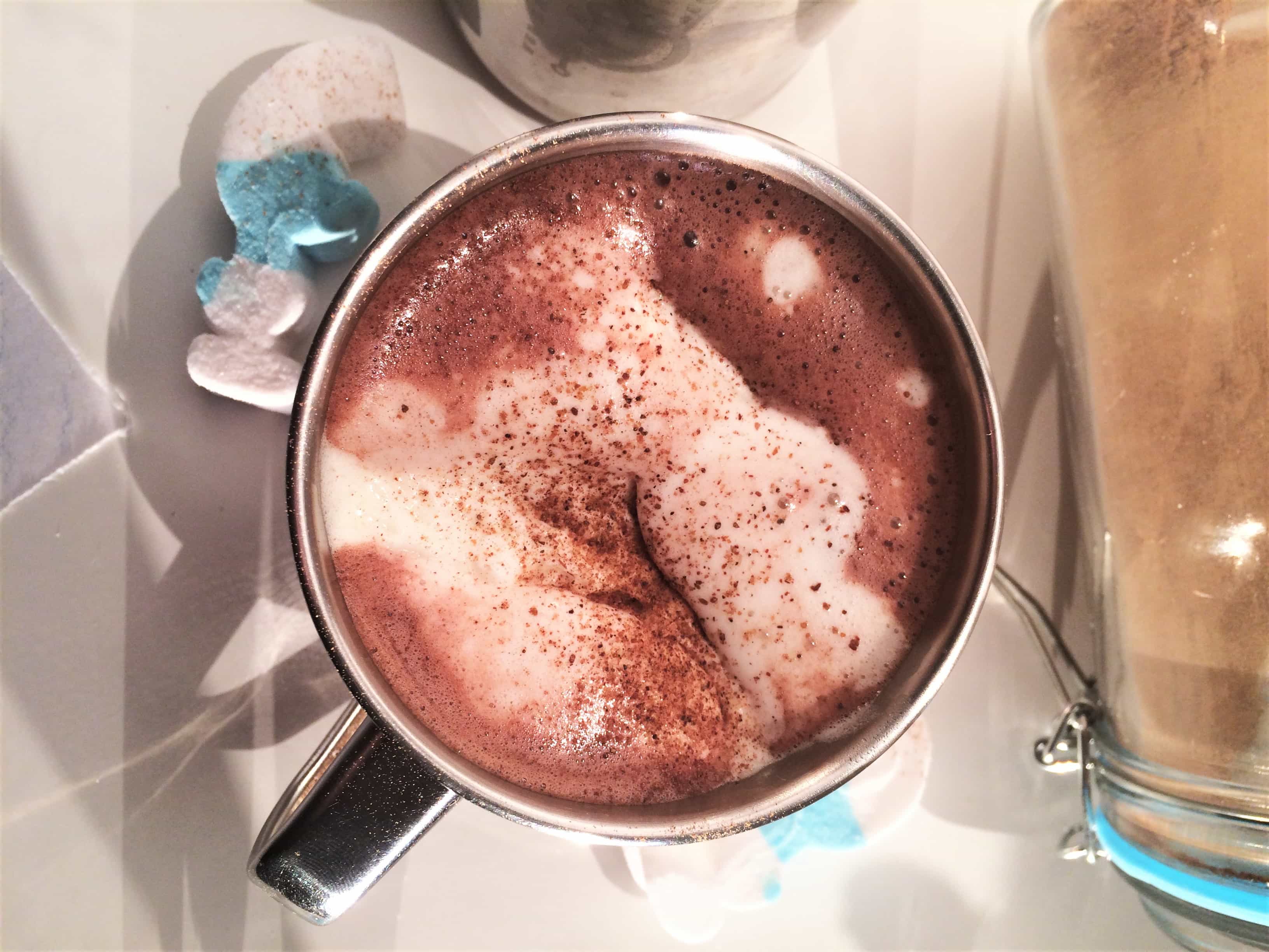 Hot chocolate – heavy, creamy, delicious