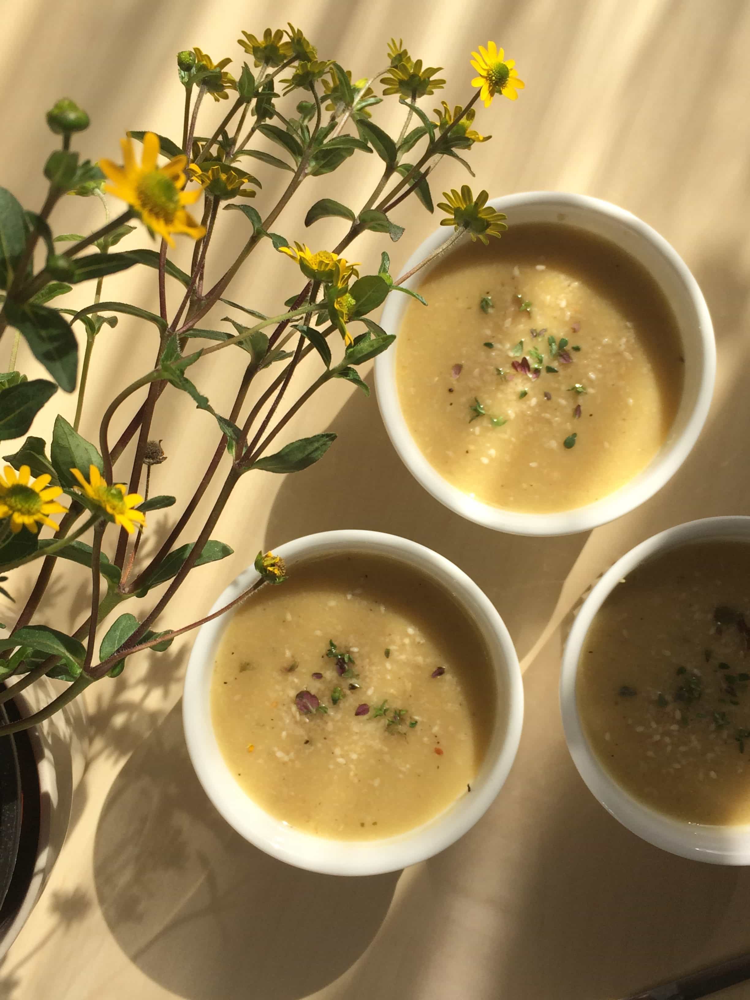 Zupa z ciecierzycy | Chickpeas creamy soup